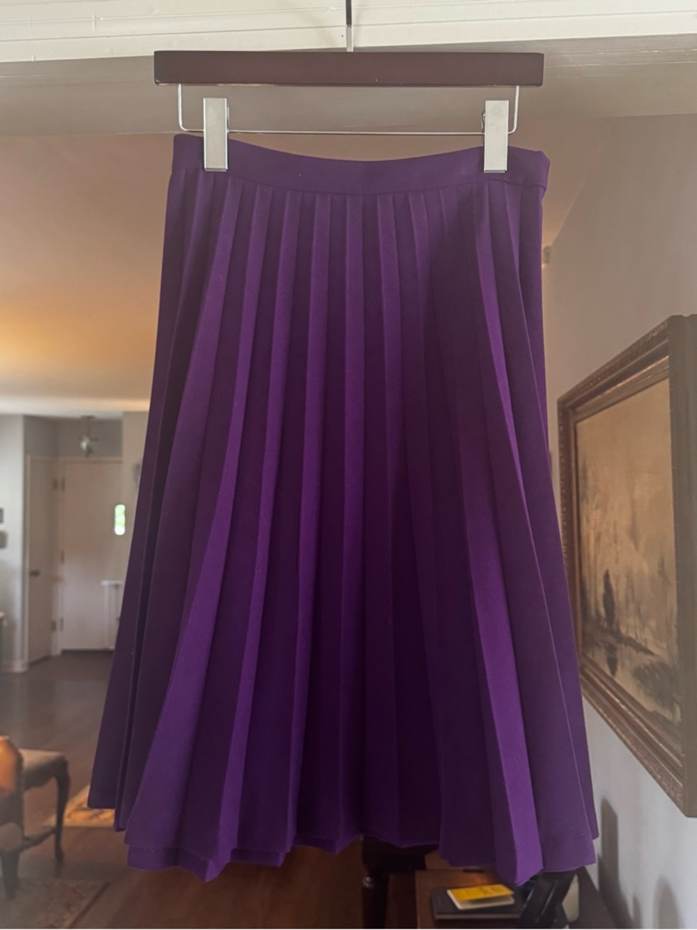 Kate Spade Accordion Midi Skirt 6